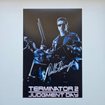 Arnold Schwarzenegger 20x30 cm Boyutunda El İmzalı Fotoğraf (Ömür Boyu COA) Japan Vinyl