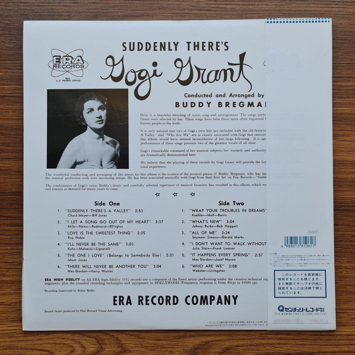 Gogi Grant – Suddenly There's Gogi Grant Only Japan Vinyl