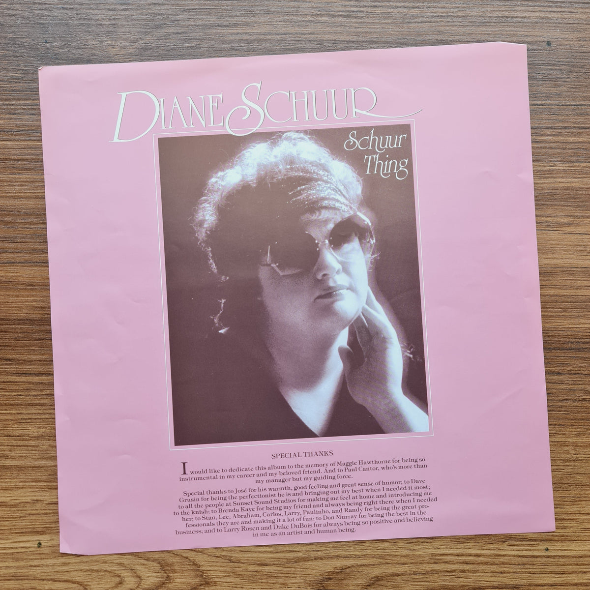 Diane Schuur – Schuur Thing Only Japan Vinyl