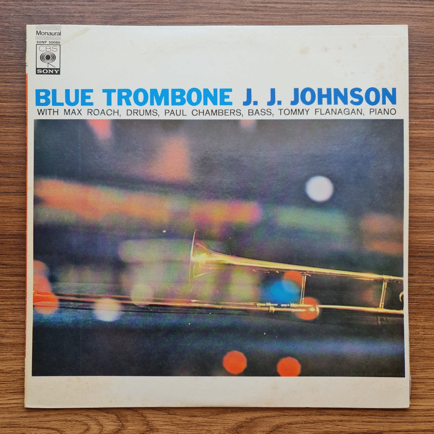 J.J. Johnson – Blue Trombone Only Japan Vinyl