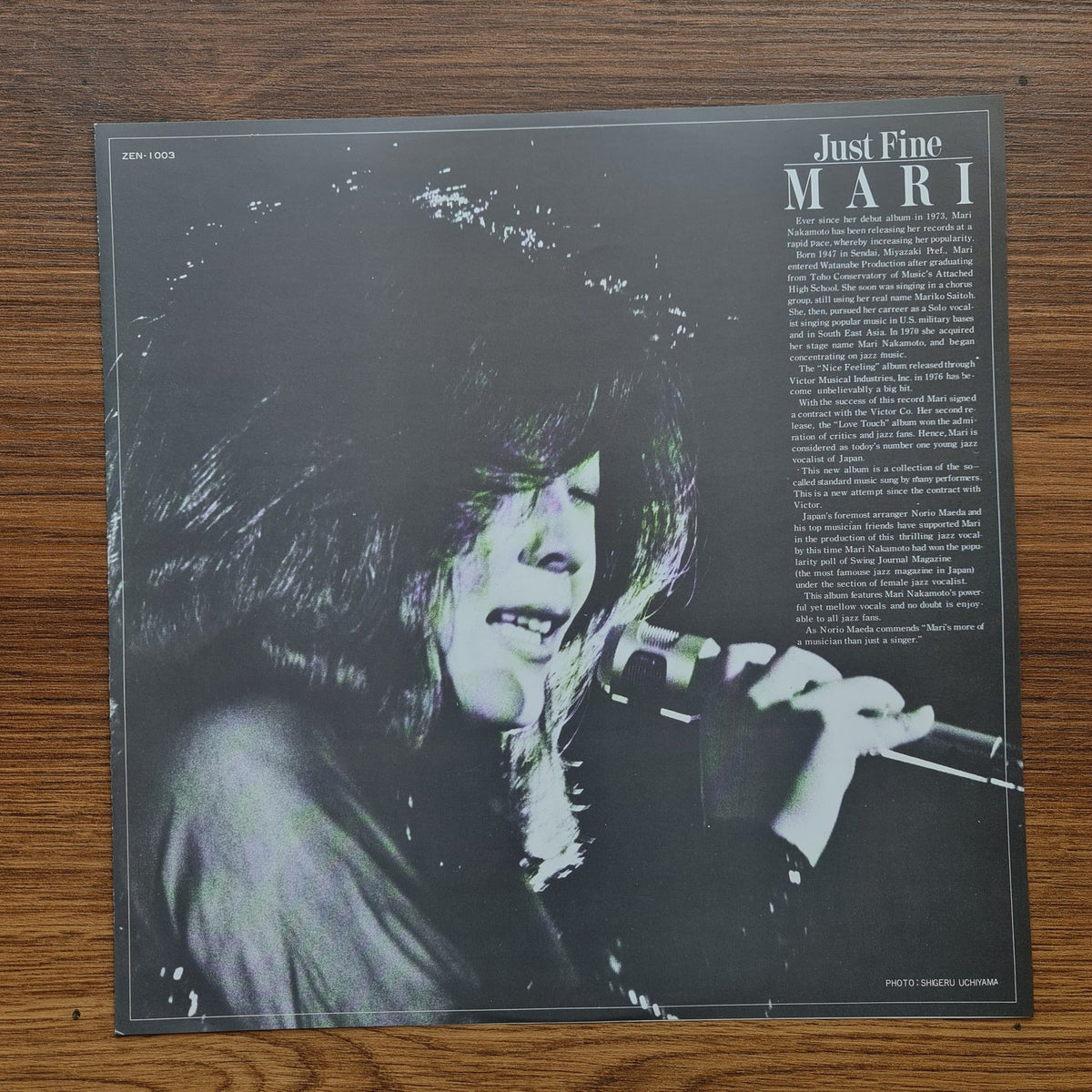 Mari Nakamoto – Just Fine Only Japan Vinyl