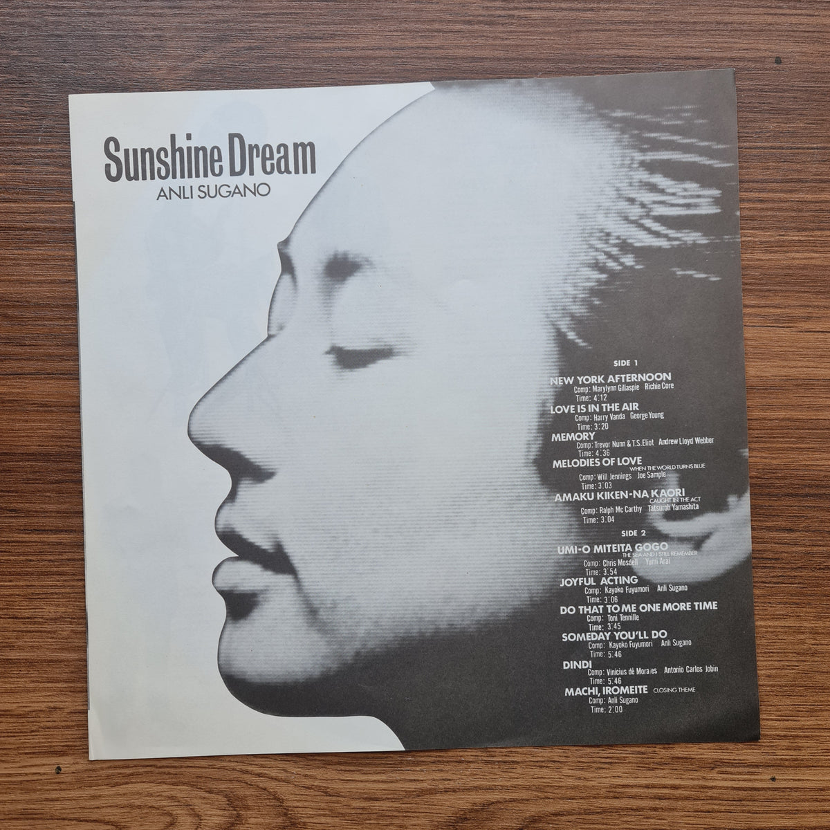 Anli Sugano – Sunshine Dream Only Japan Vinyl