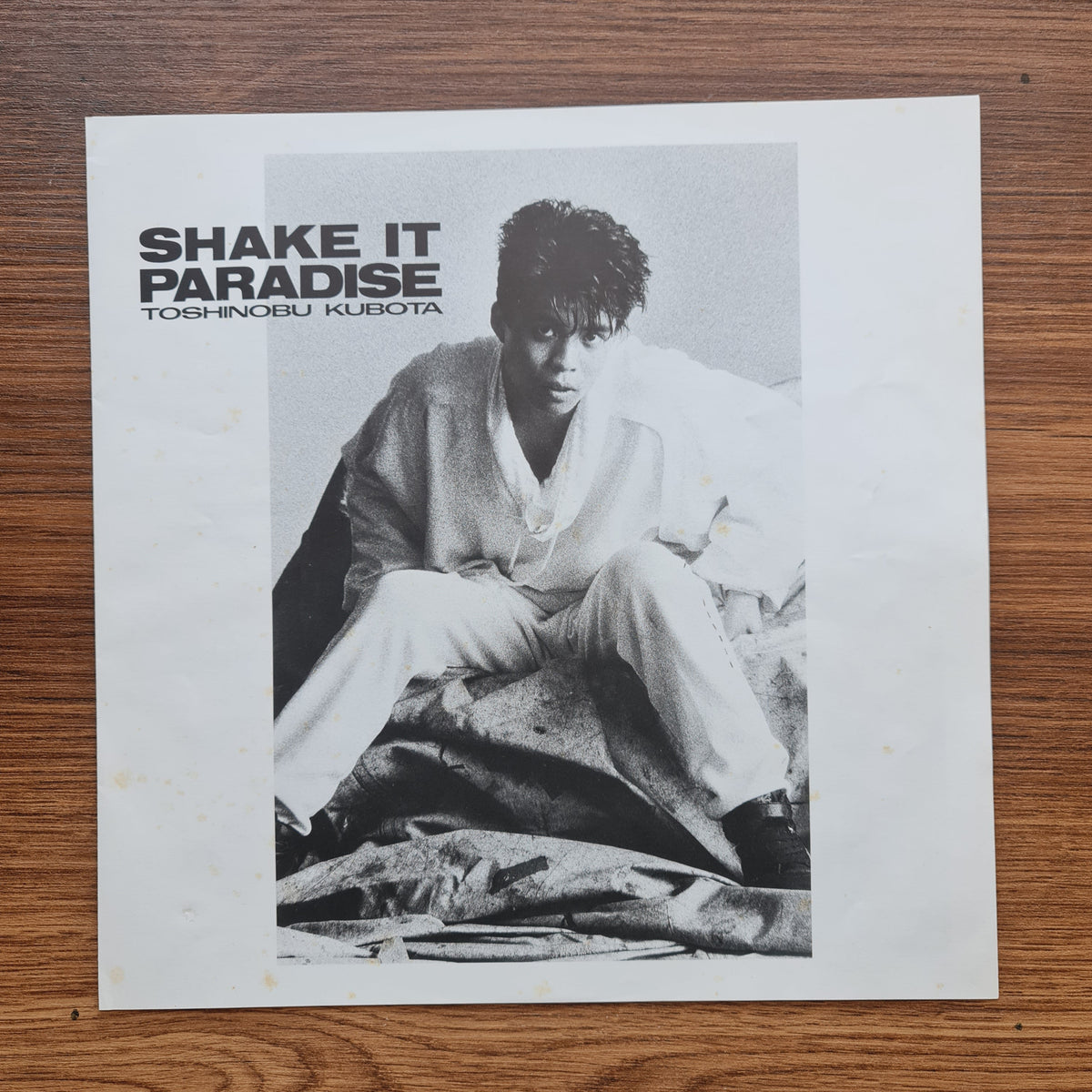 Toshinobu Kubota – Shake It Paradise Only Japan Vinyl