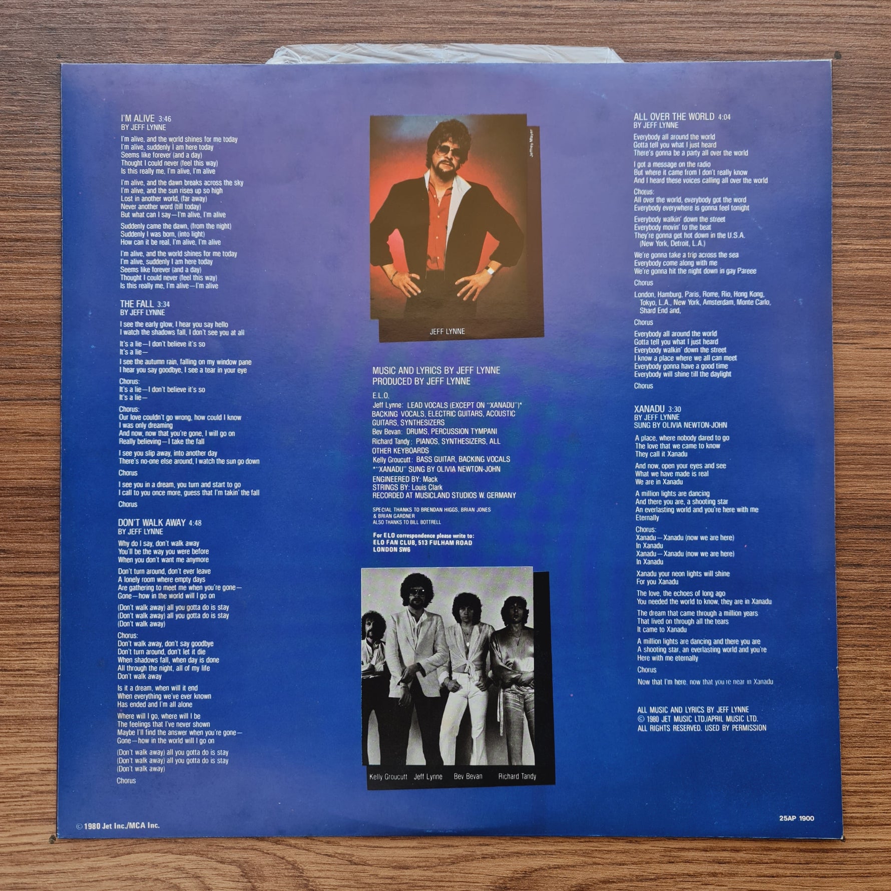 Electric Light Orchestra & Olivia Newton-John – Xanadu Only Japan Vinyl
