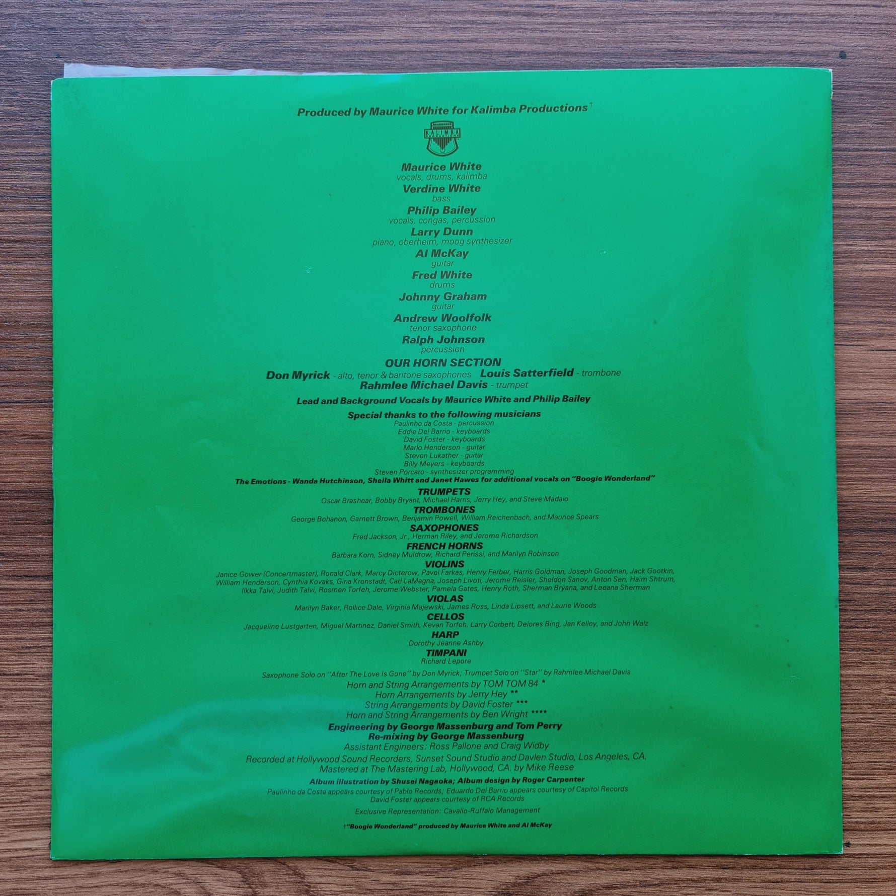 Earth, Wind & Fire – I Am Only Japan Vinyl