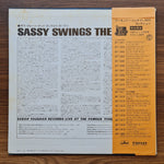 Sarah Vaughan – Sassy Swings The Tivoli Only Japan Vinyl