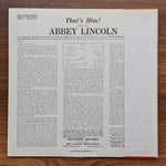 Abbey Lincoln – That's Him Only Japan Vinyl