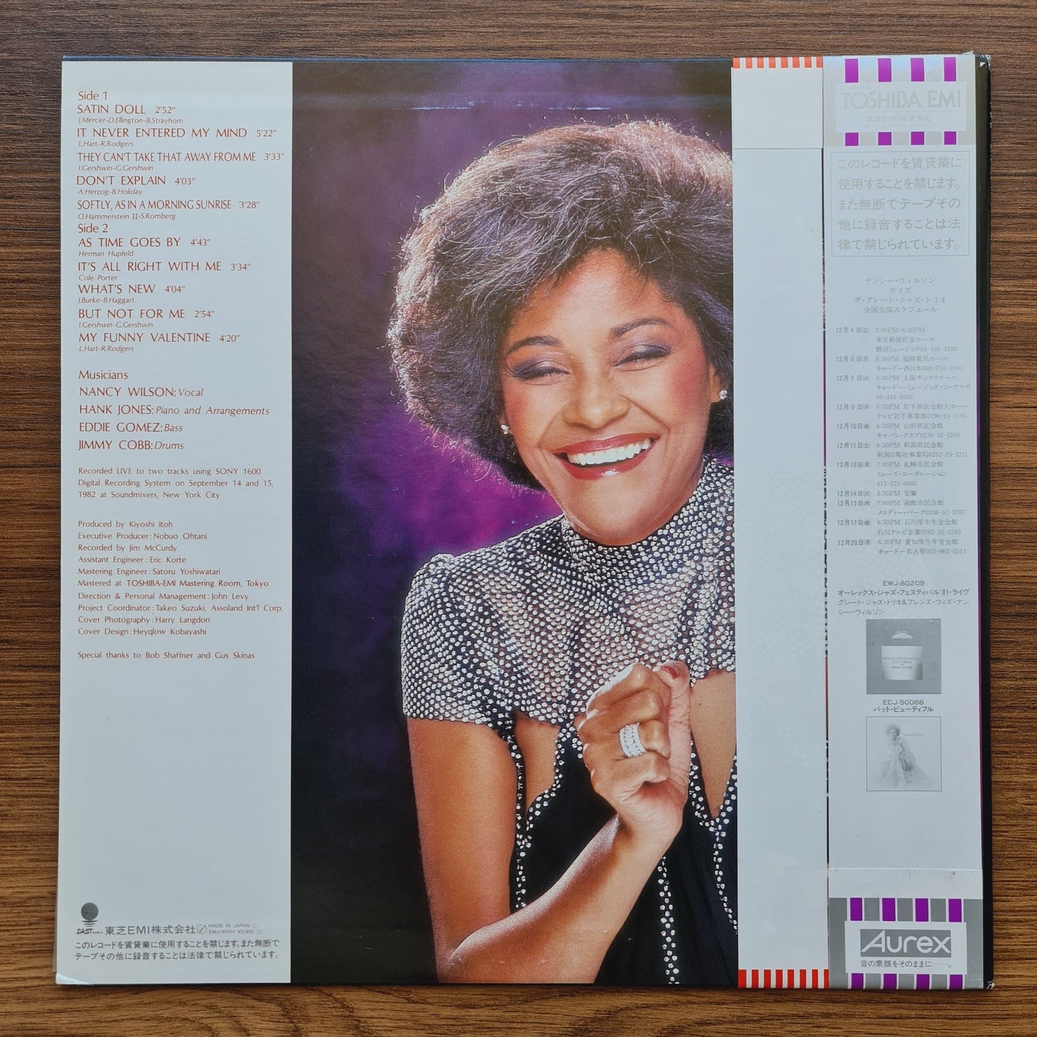 Nancy Wilson With The Great Jazz Trio – What's New Only Japan Vinyl