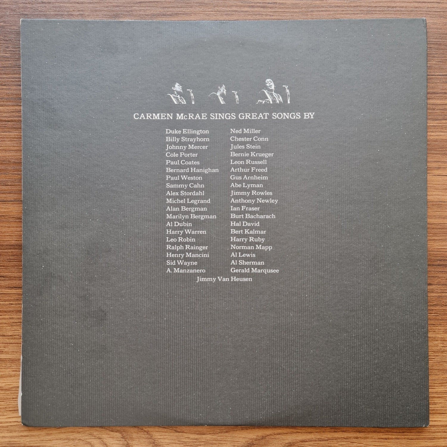Carmen McRae – The Great American Songbook Only Japan Vinyl