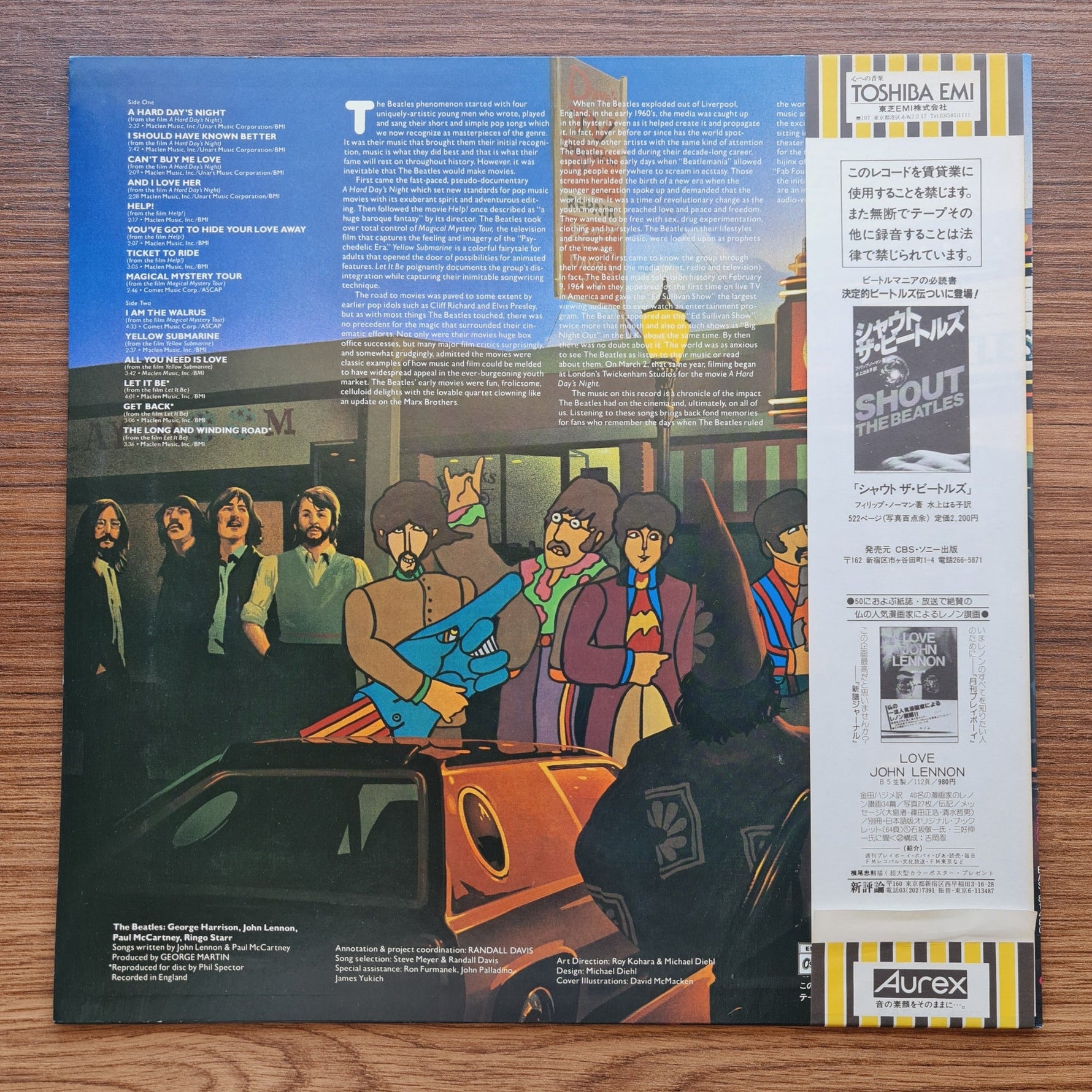 The Beatles – Reel Music Only Japan Vinyl