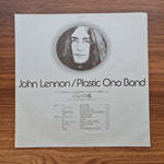 John Lennon – Plastic Ono Band Only Japan Vinyl