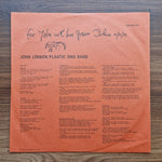 John Lennon – Plastic Ono Band Only Japan Vinyl