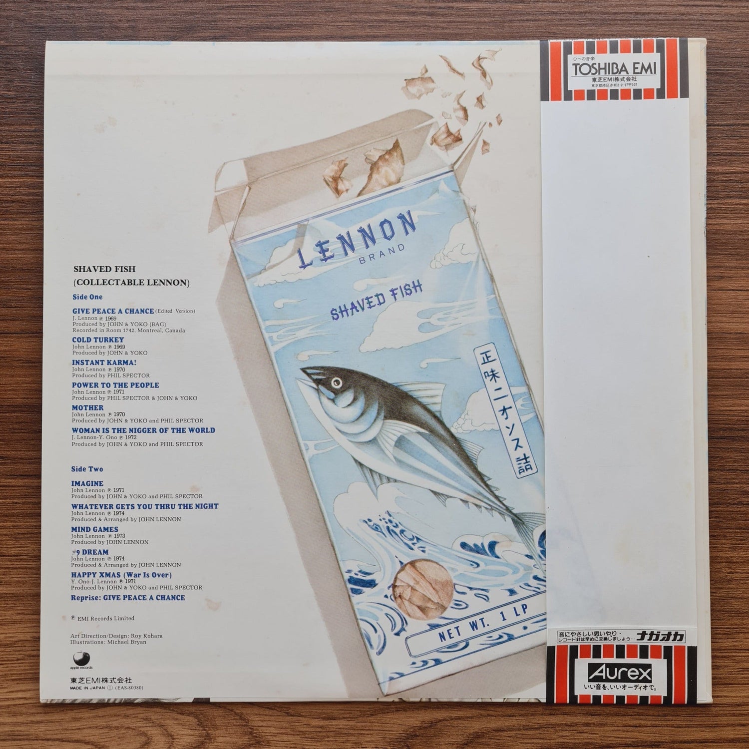 Lennon / Plastic Ono Band – Shaved Fish Only Japan Vinyl