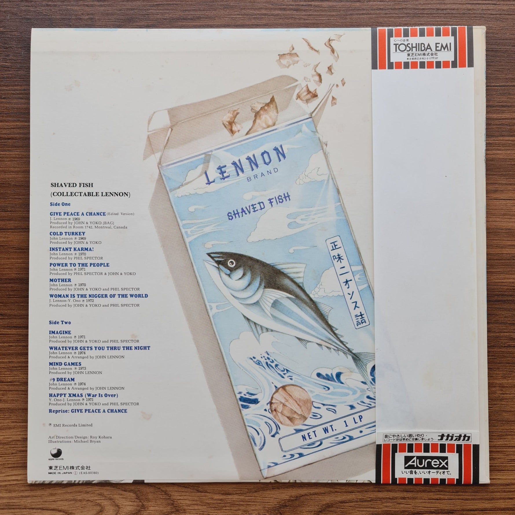 Lennon / Plastic Ono Band – Shaved Fish Only Japan Vinyl