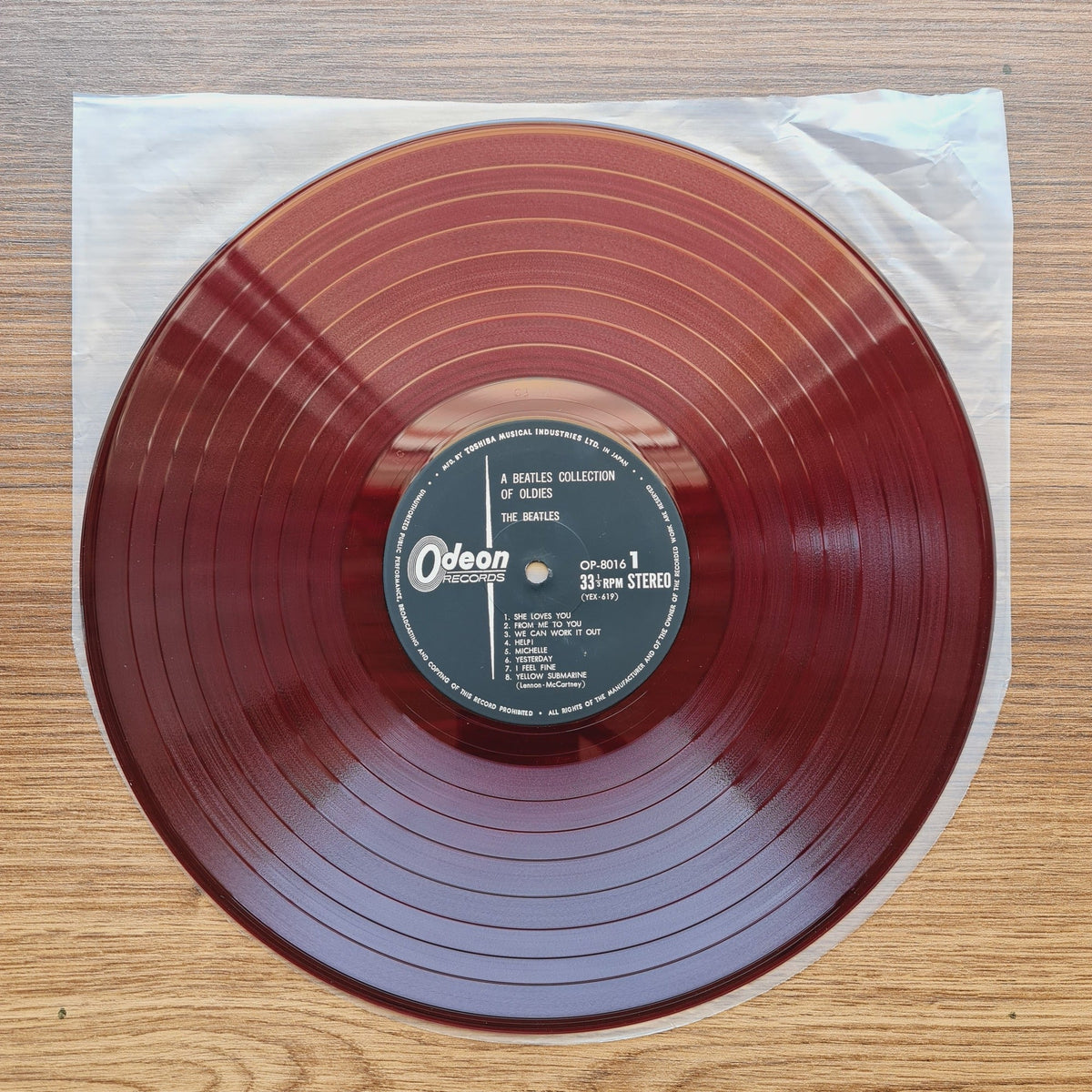 The Beatles – A Collection Of Beatles Oldies (Red Vinyl) Only Japan Vinyl