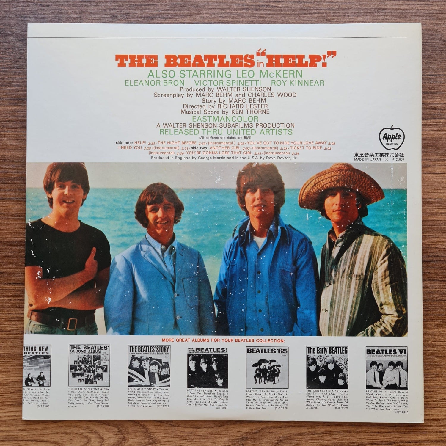 The Beatles – Help! Only Japan Vinyl