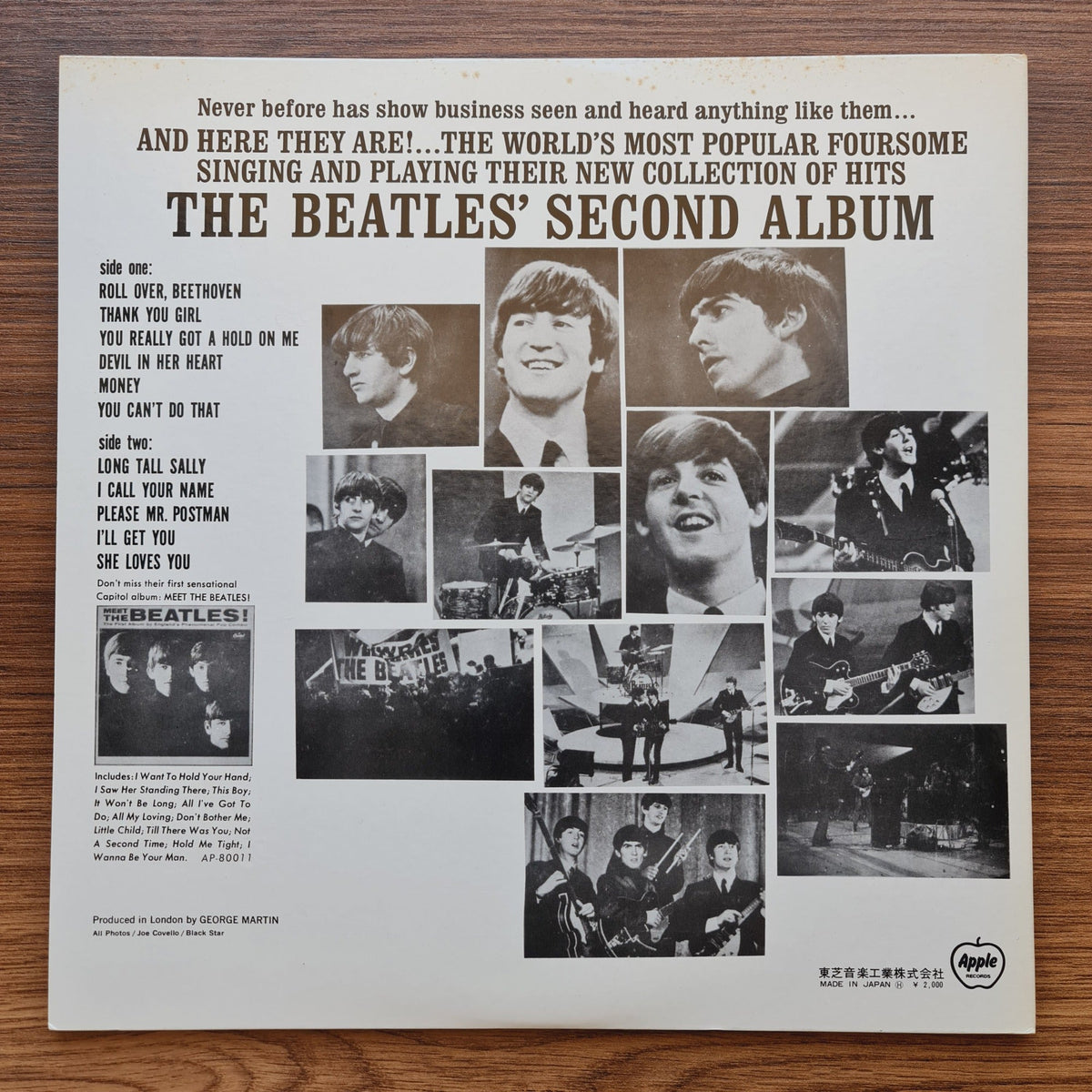 The Beatles – The Beatles' Second Album (Red Vinyl) Only Japan Vinyl