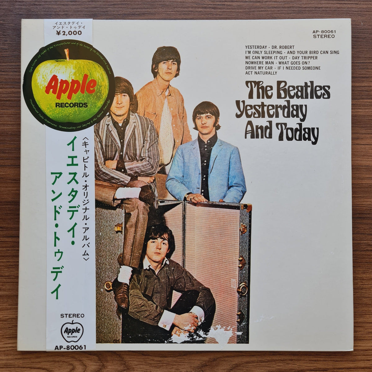 The Beatles – "Yesterday"...... And Today (Red Vinyl) Only Japan Vinyl