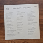 The Beatles – "Yesterday"...... And Today (Red Vinyl) Only Japan Vinyl