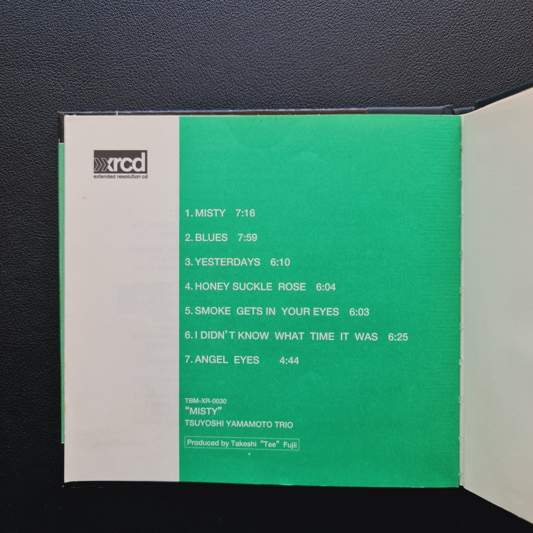 Yamamoto Tsuyoshi Trio – Misty (XRCD) Japan Vinyl