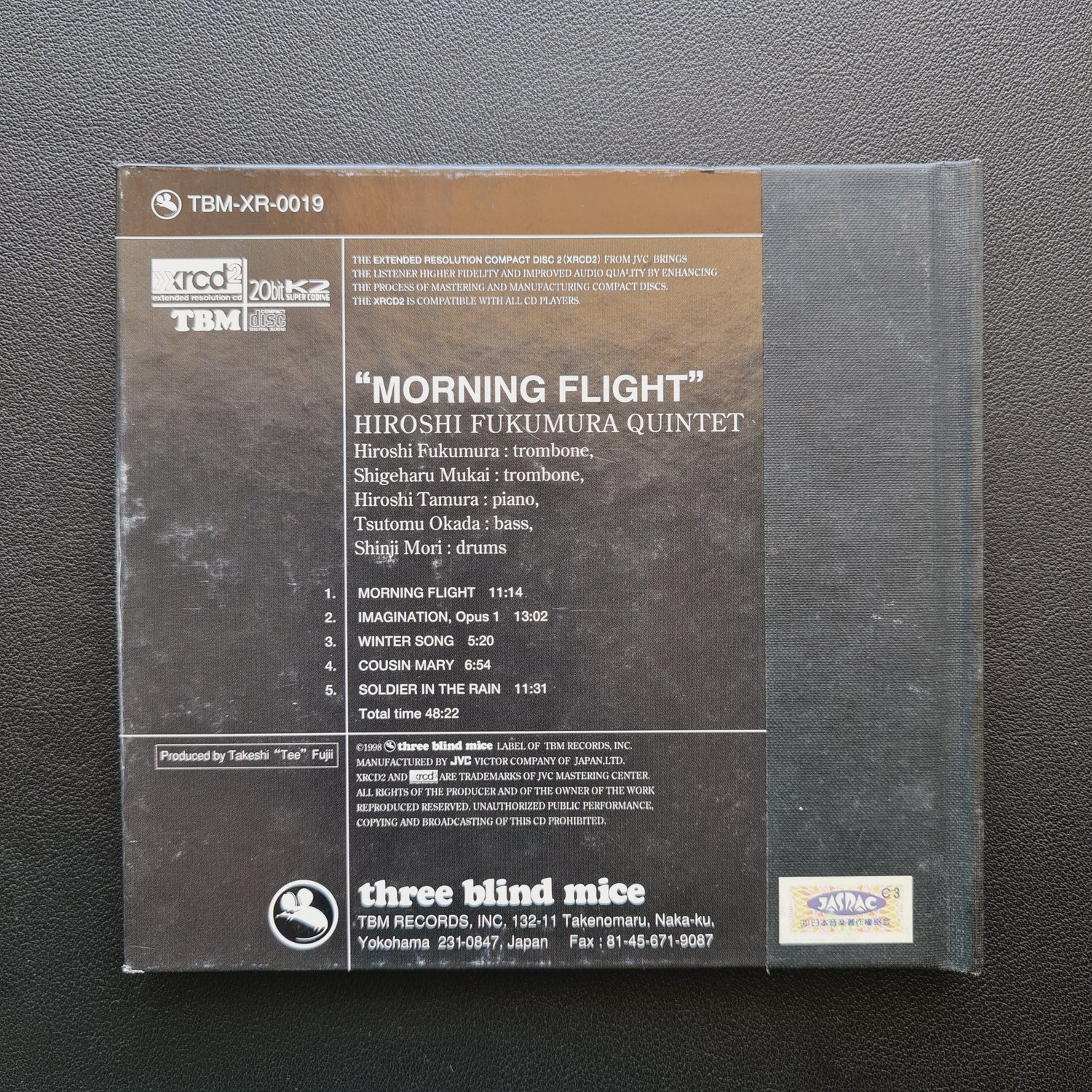 Hiroshi Fukumura Quintet – Morning Flight (XRCD) Japan Vinyl