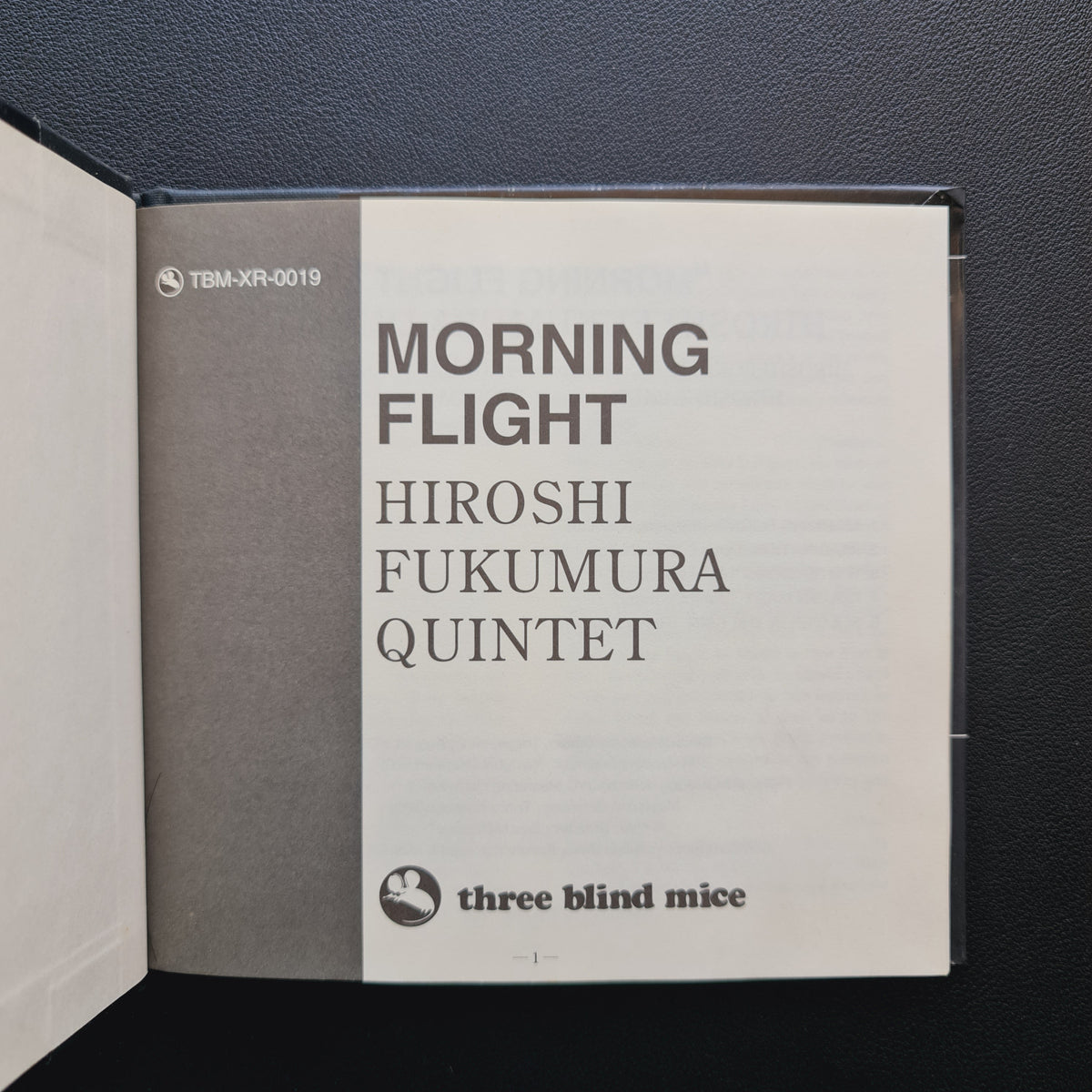 Hiroshi Fukumura Quintet – Morning Flight (XRCD) Japan Vinyl