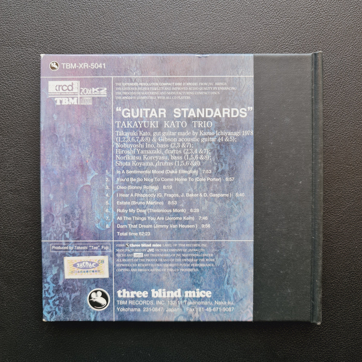 Takayuki Kato Trio – Guitar Standards (XRCD) Japan Vinyl