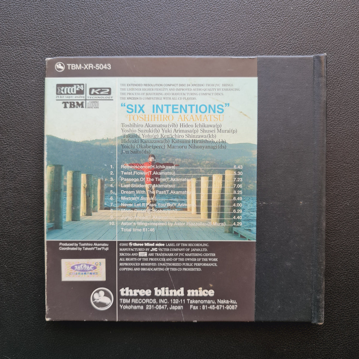 Toshihiro Akamatsu – Six Intentions (XRCD) Japan Vinyl