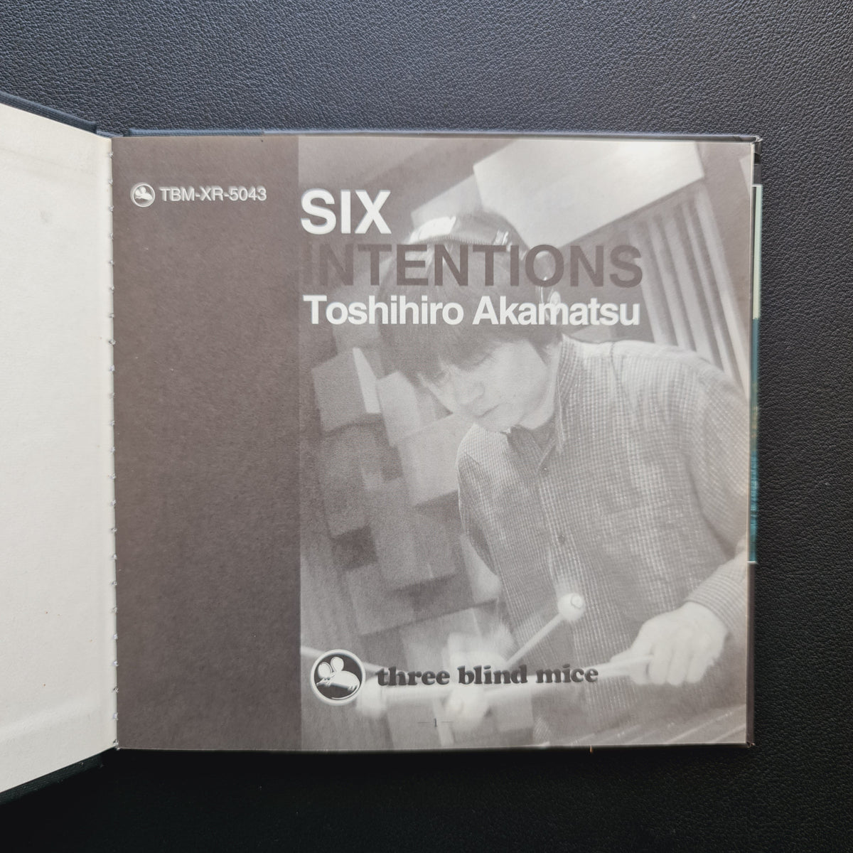 Toshihiro Akamatsu – Six Intentions (XRCD) Japan Vinyl