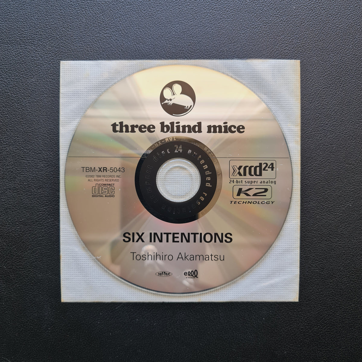 Toshihiro Akamatsu – Six Intentions (XRCD) Japan Vinyl