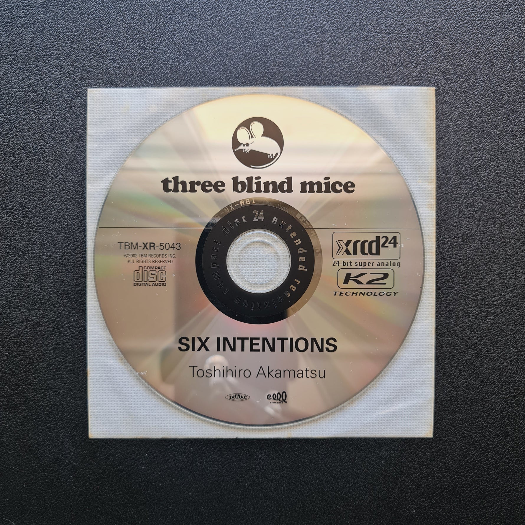 Toshihiro Akamatsu – Six Intentions (XRCD) Japan Vinyl