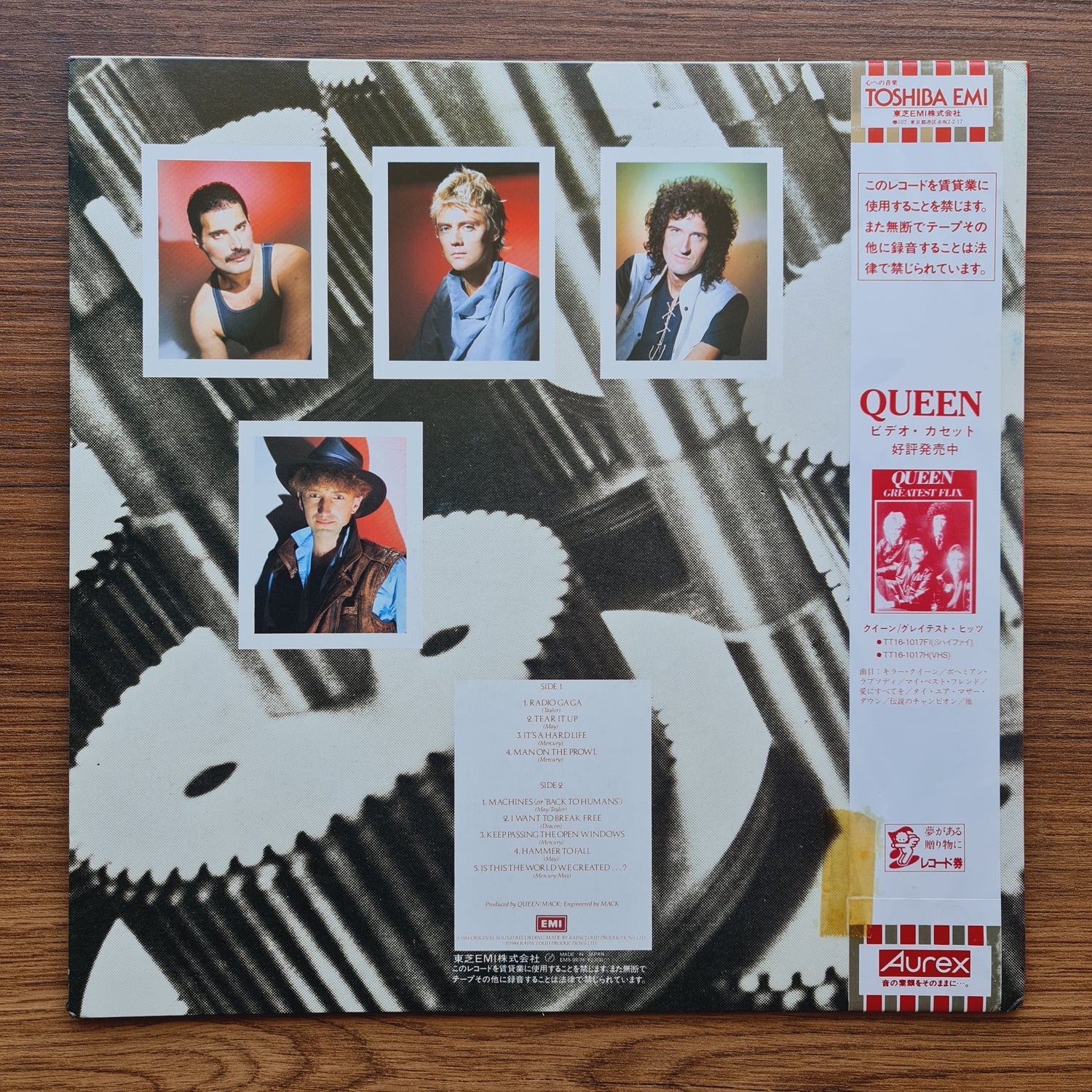 Queen – The Works Only Japan Vinyl