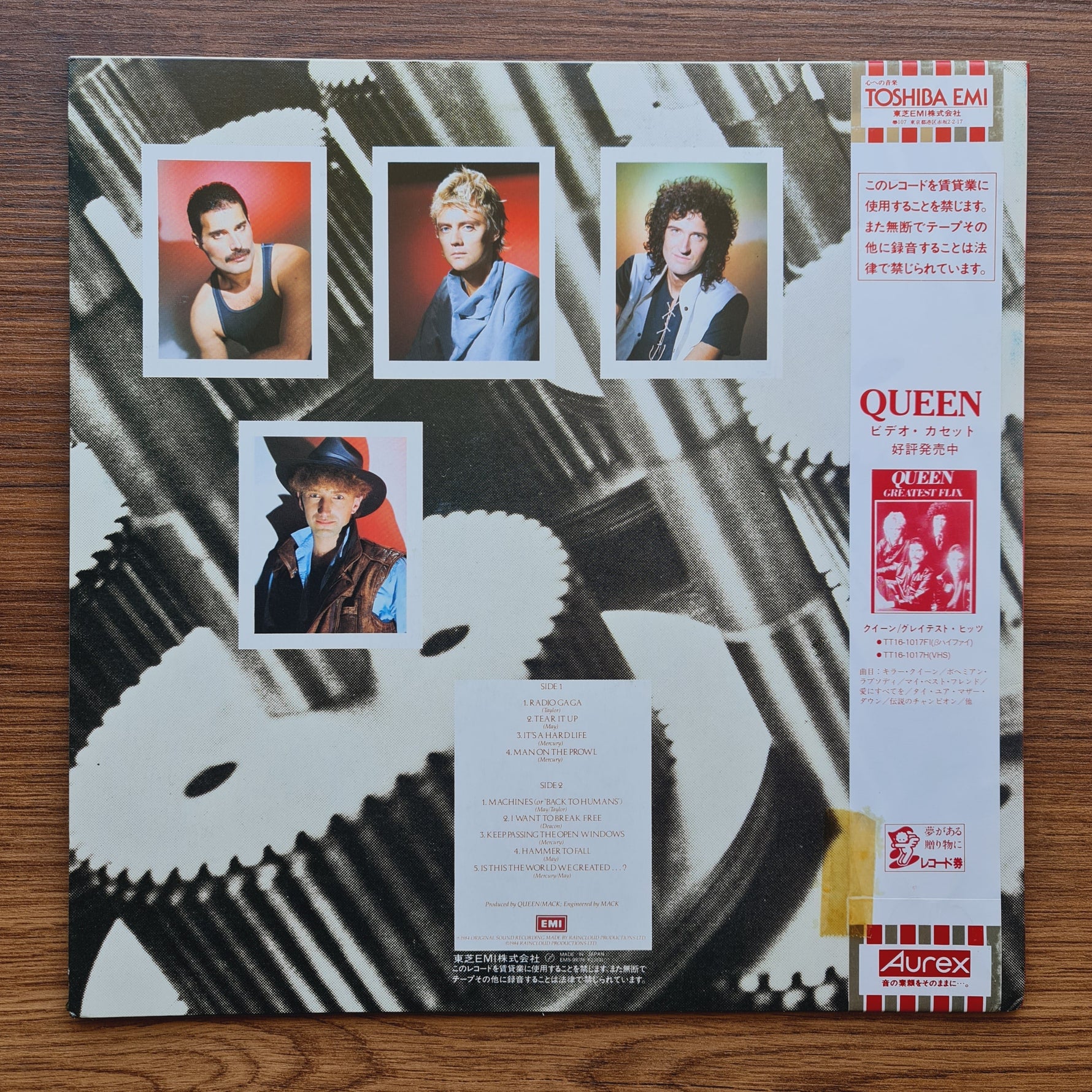 Queen – The Works Only Japan Vinyl