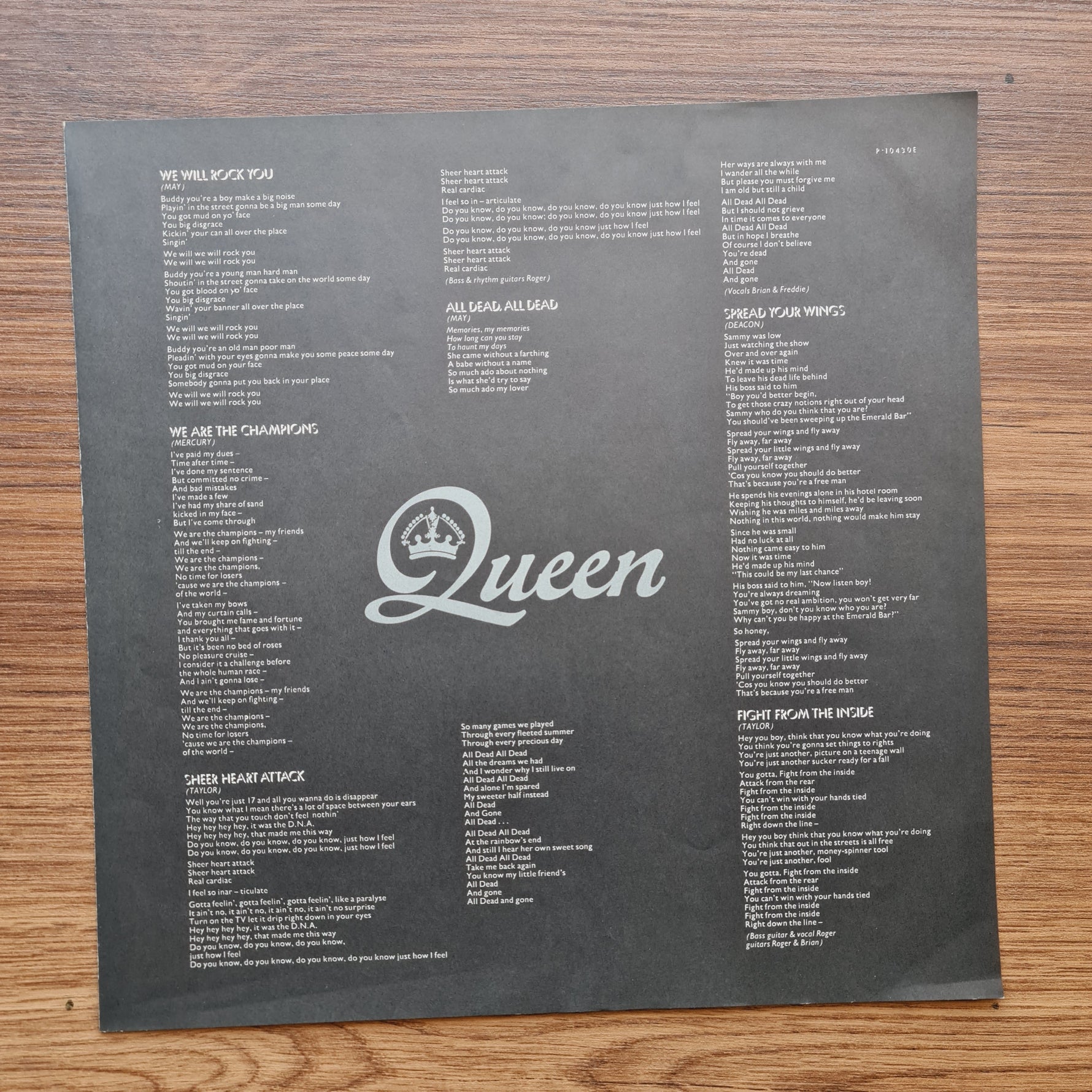 Queen – News Of The World Only Japan Vinyl