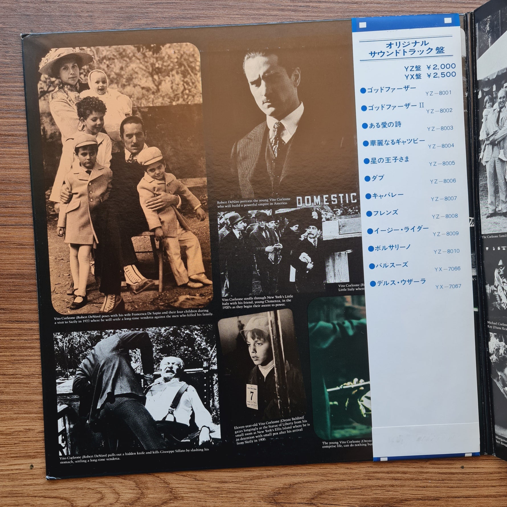 Nino Rota – The Godfather Part II Soundtrack Only Japan Vinyl