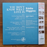 Eddie Higgins – You Don't Know What Love Is Only Japan Vinyl