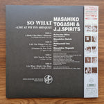Masahiko Togashi & J.J.Spirits – So What - Live At Pit Inn Shinjuku Only Japan Vinyl