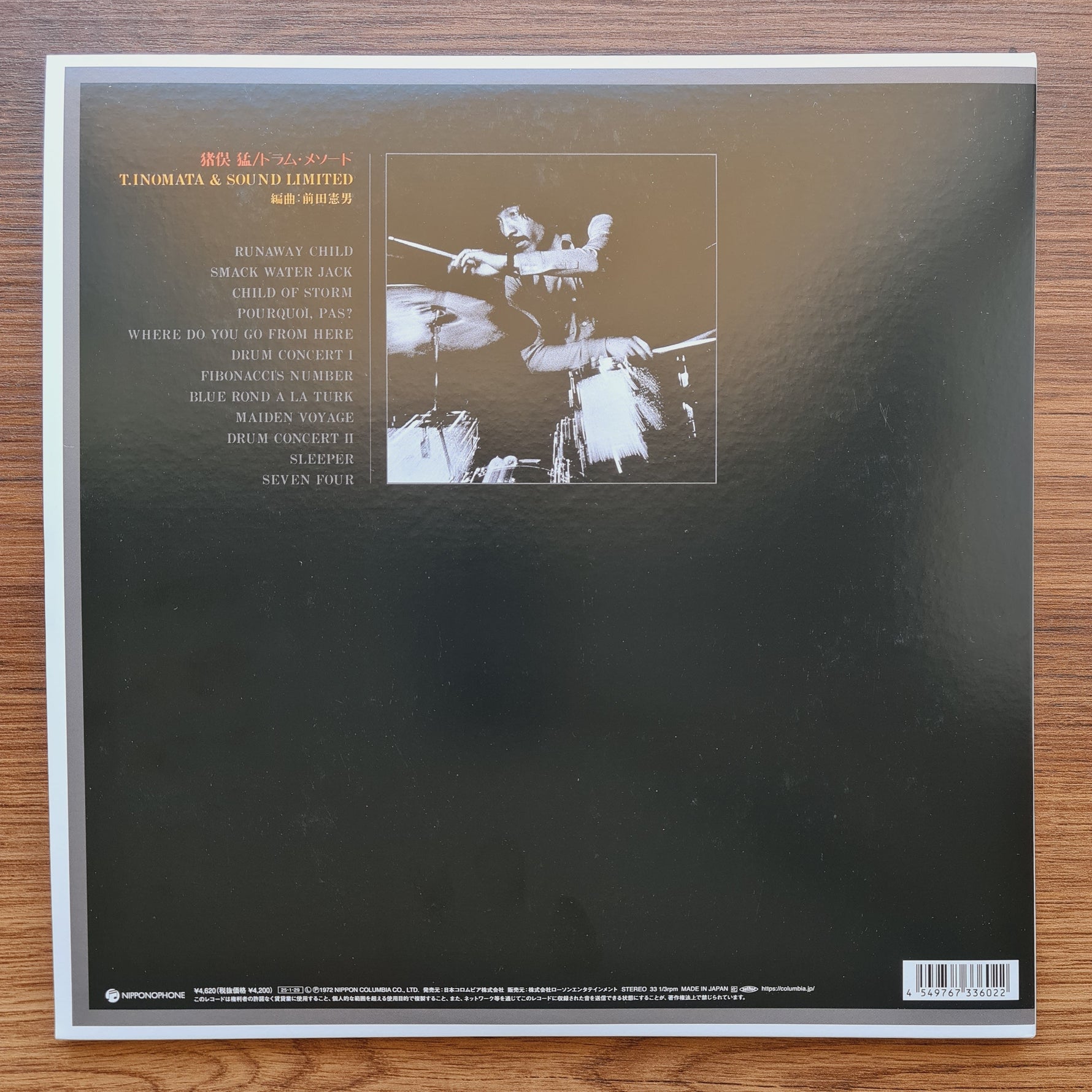 Takeshi Inomata – Drum Method Only Japan Vinyl