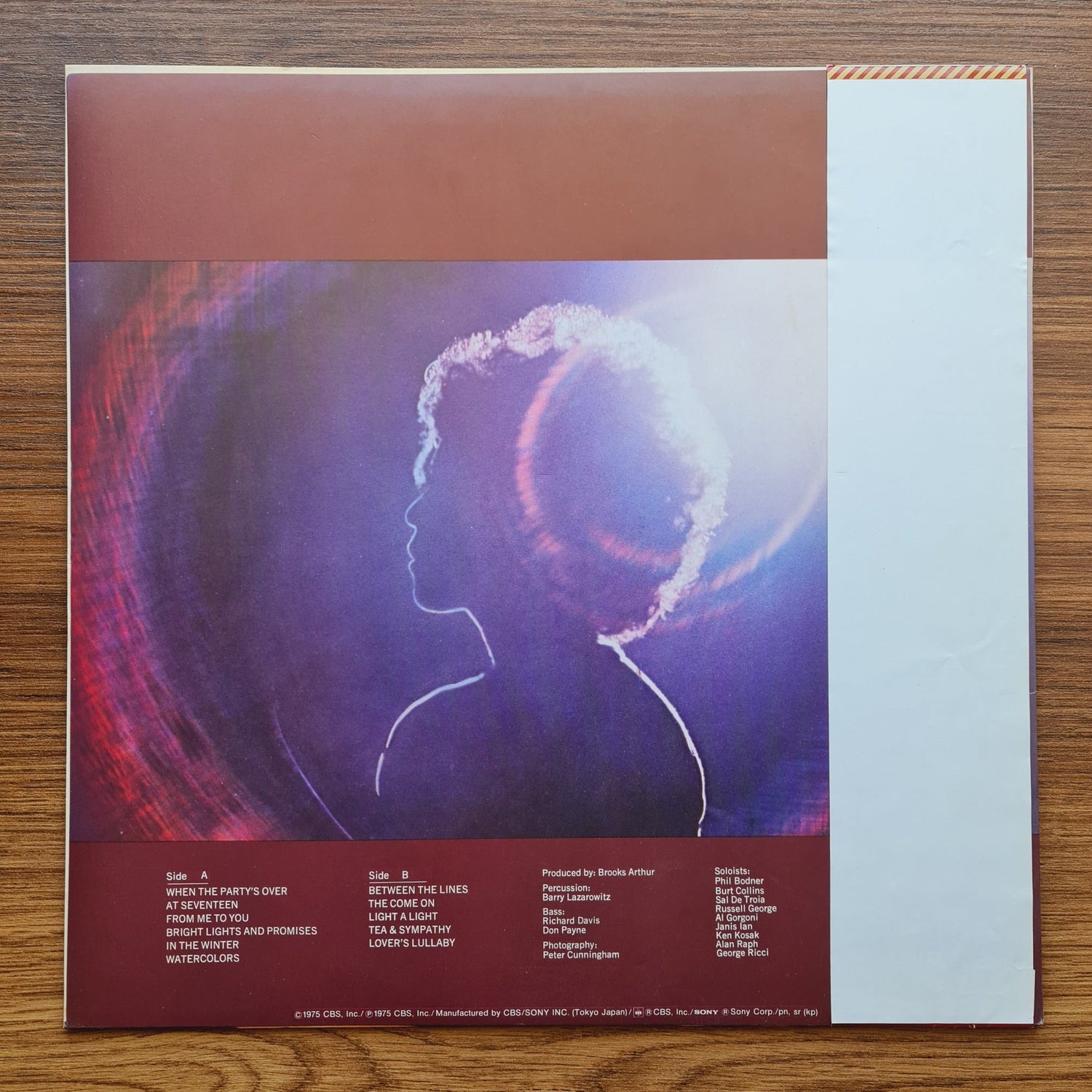 Janis Ian – Between The Lines Only Japan Vinyl