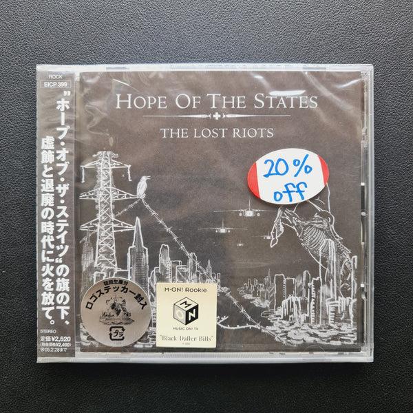 Hope Of The States – The Lost Riots CD