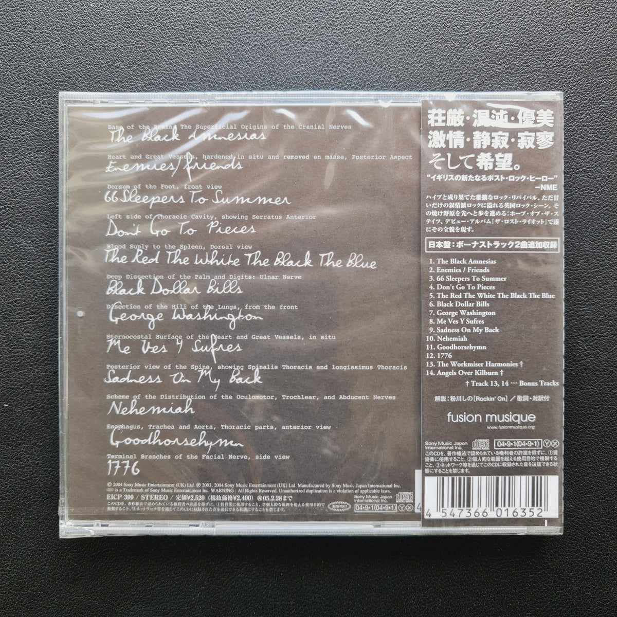 Hope Of The States – The Lost Riots CD Japan Vinyl