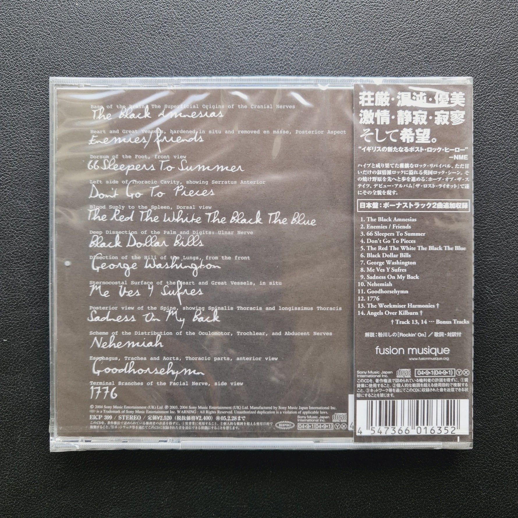 Hope Of The States – The Lost Riots CD Japan Vinyl