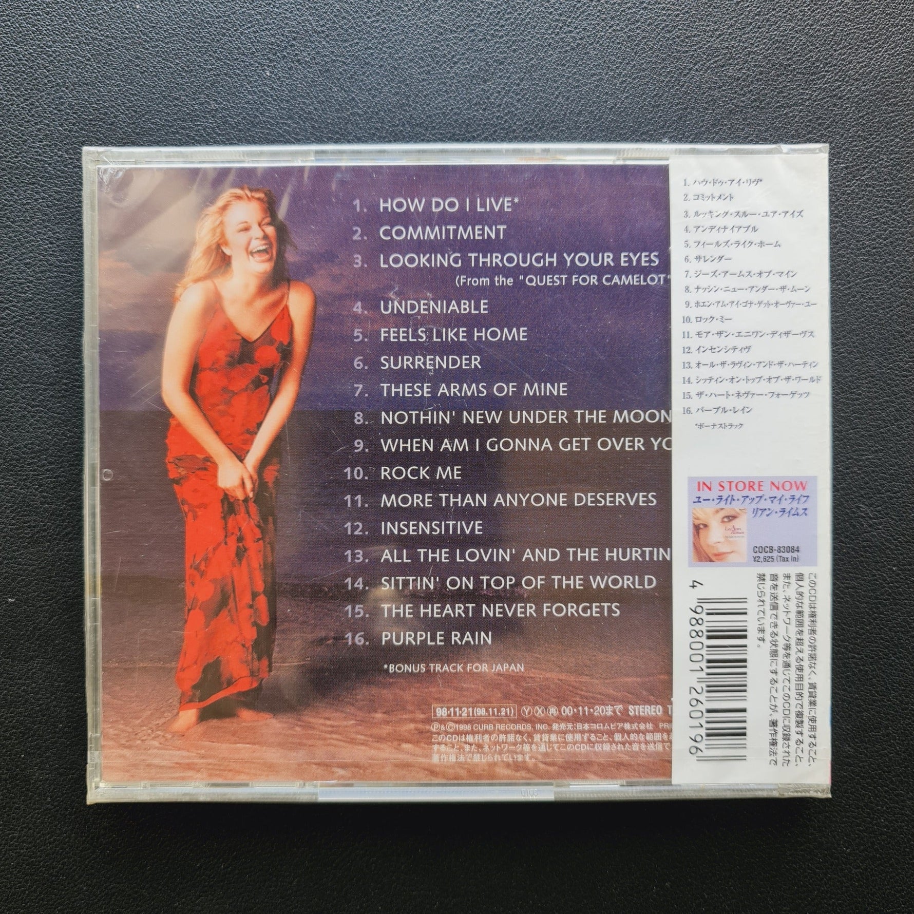 LeAnn Rimes – Sittin' On Top Of The World CD Japan Vinyl