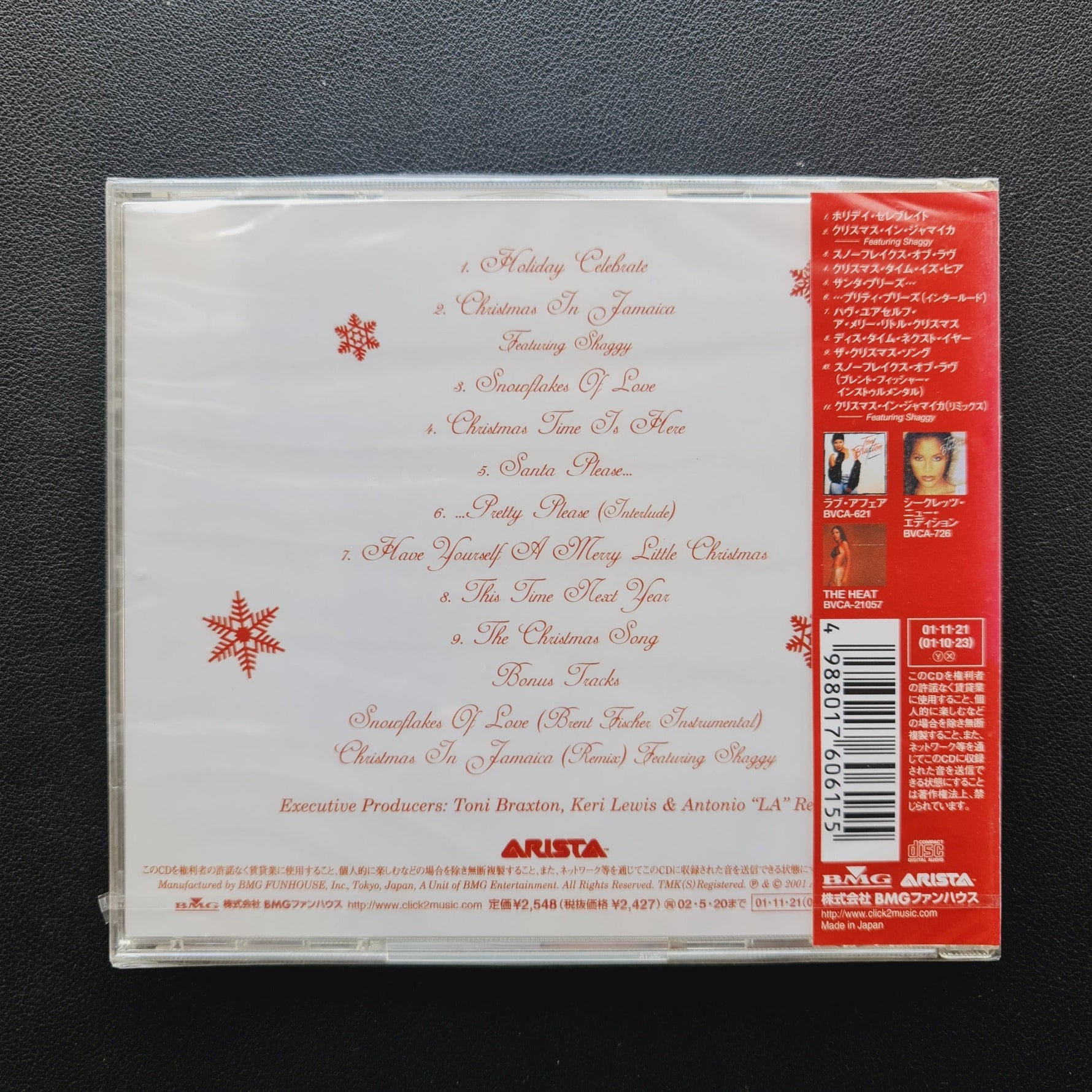 Toni Braxton – Snowflakes CD Japan Vinyl