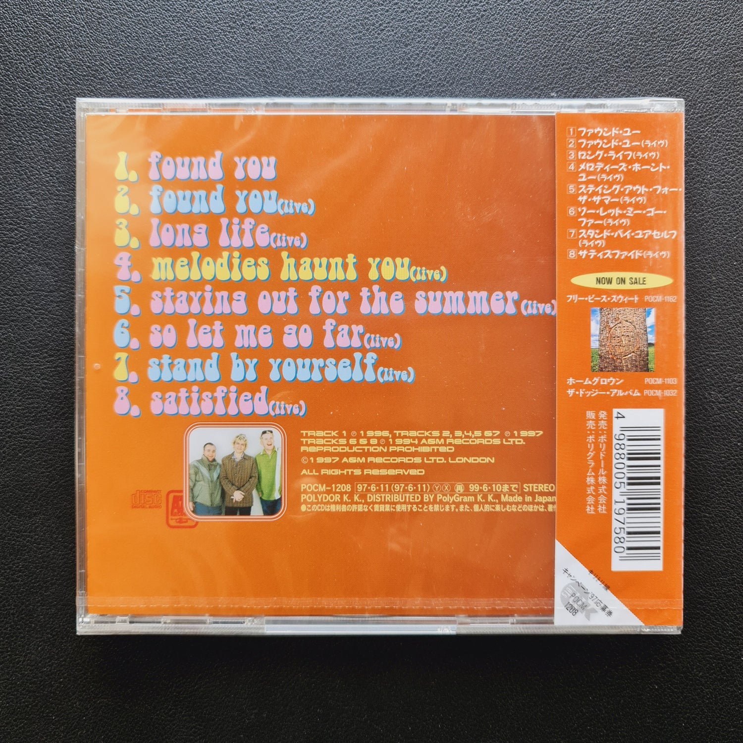 Dodgy – Found You CD