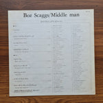 Boz Scaggs – Middle Man Only Japan Vinyl