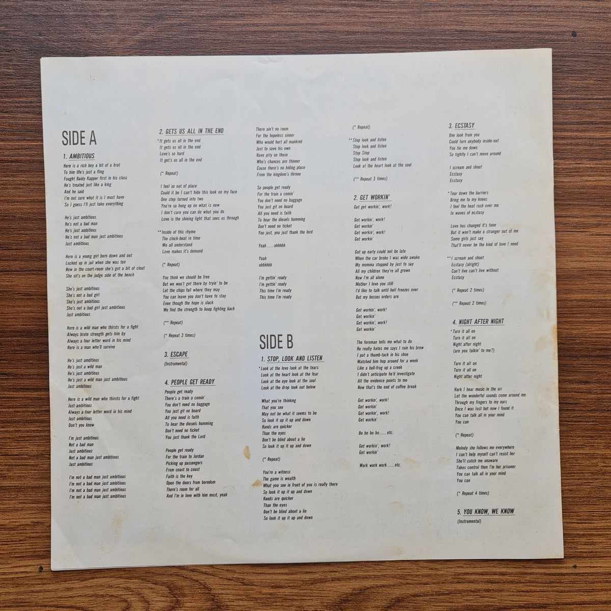 Jeff Beck – Flash Only Japan Vinyl