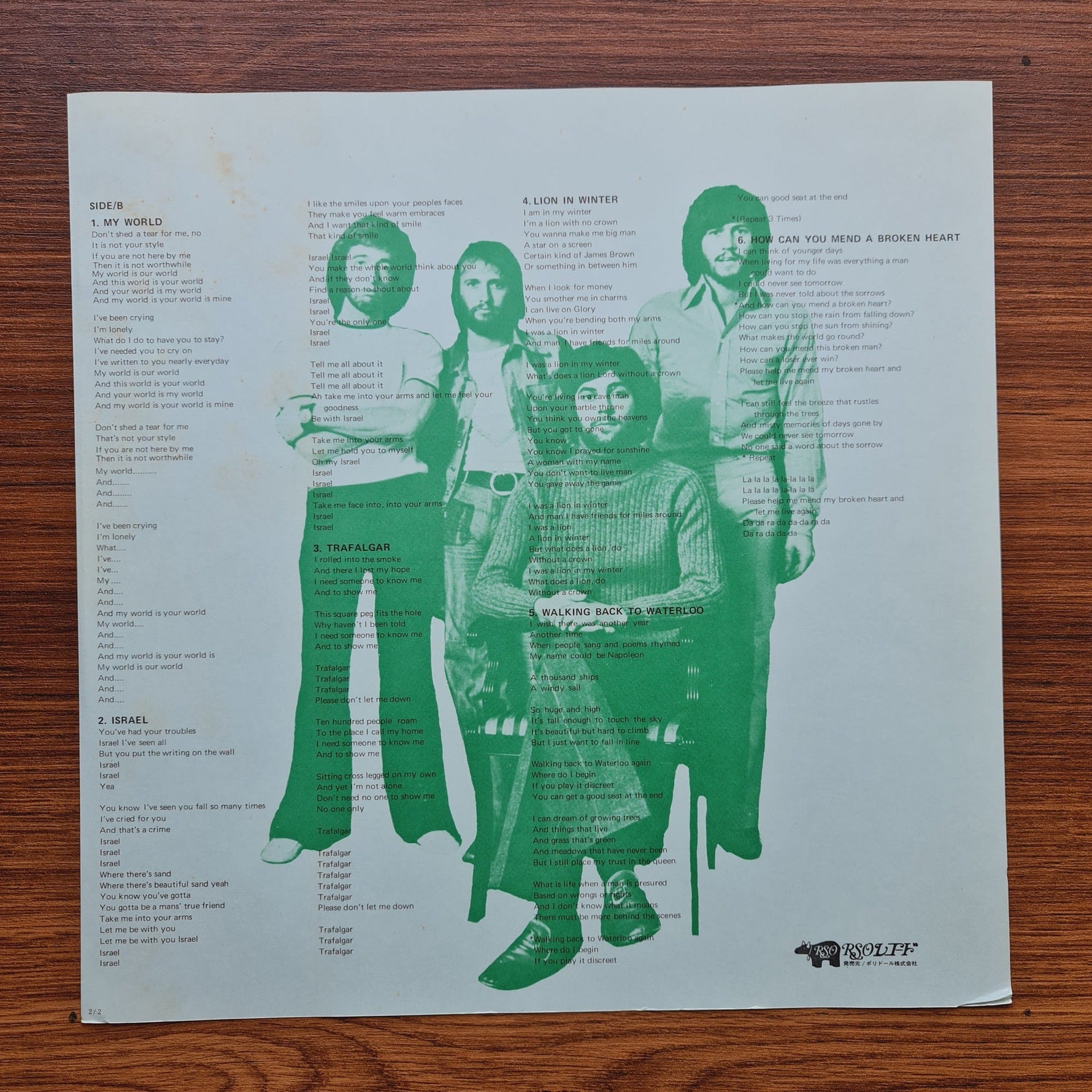Bee Gees – My World Only Japan Vinyl