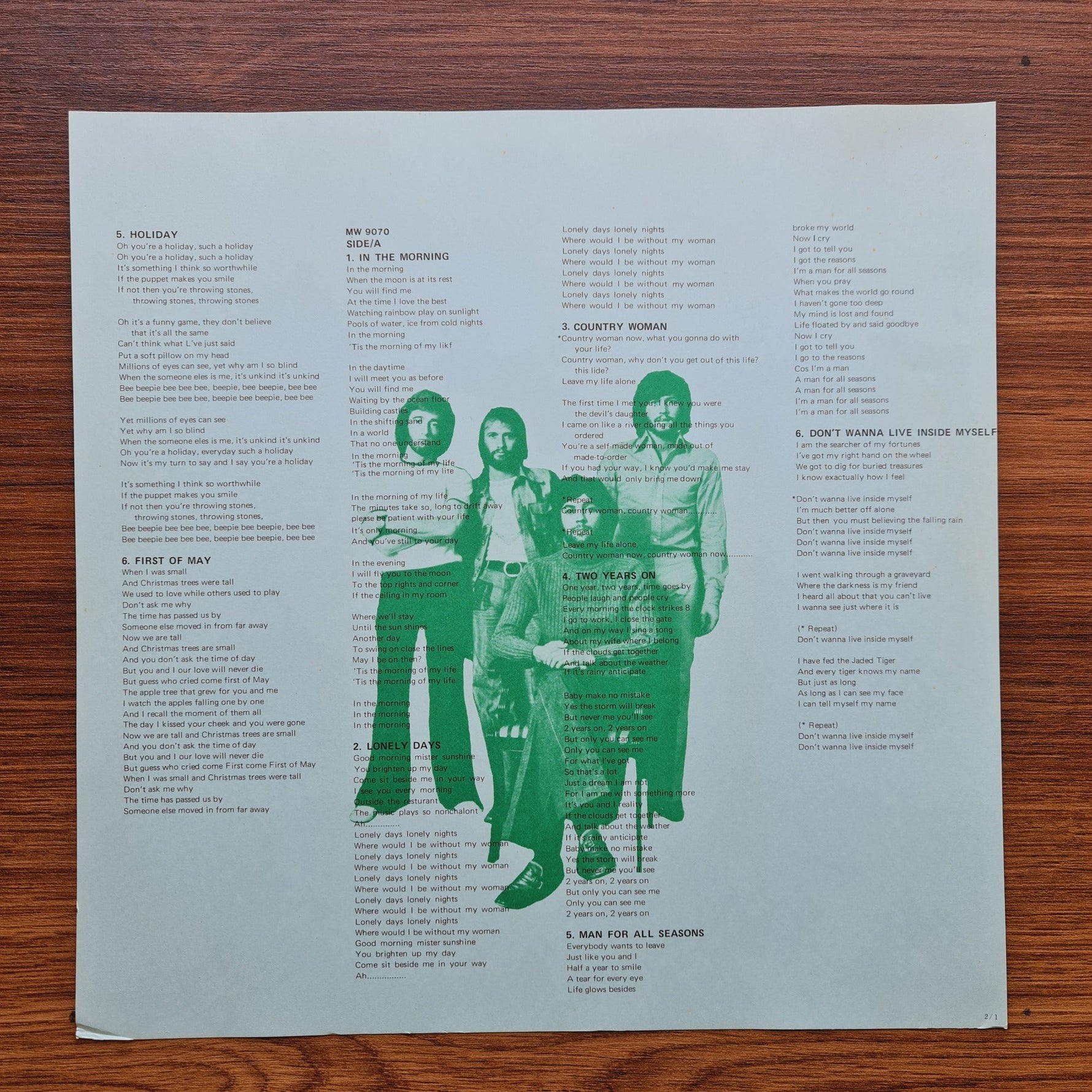 Bee Gees – My World Only Japan Vinyl