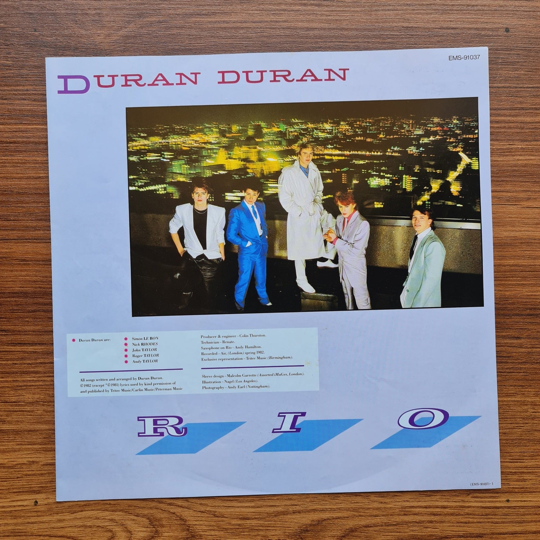 Duran Duran – Rio Only Japan Vinyl